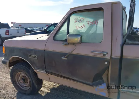 1988 Ford F250 from USA, damaged, VIN 1FTHF26H5JNB51074
